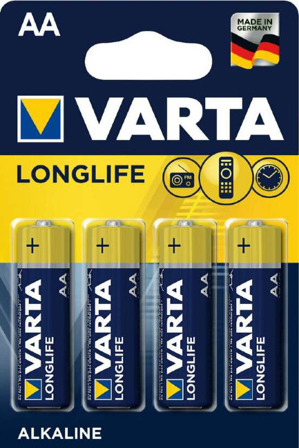 Э\п Varta Longlife LR06 BL4 (72)