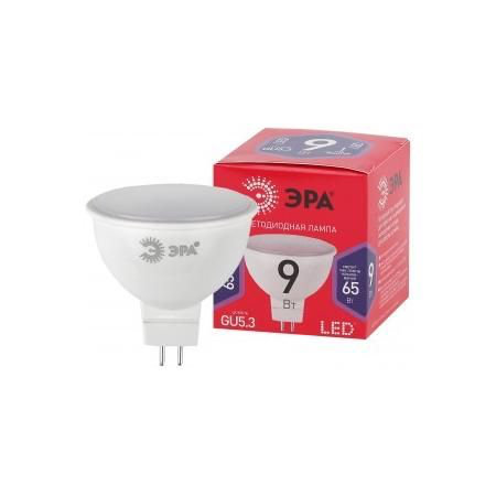 Лампа LED ЭРА RED LINE GU5.3 9W 4200k (белый свет)