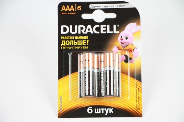 Э\п Duracell LR03 BL6