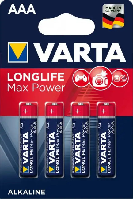 Э\п Varta LonglifeMaxPower LR03 BL4