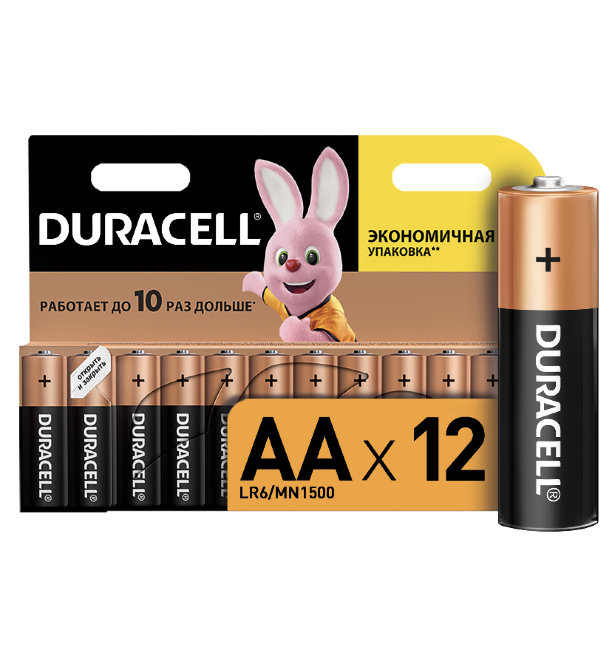Э\п Duracell LR06 BL2 Бельгия (24/144)