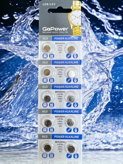 Э\п GoPower  G-3 LR41 392 BL10
