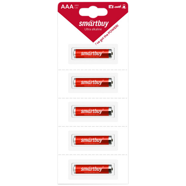 Э\п Smartbuy LR03 BL5 отрывной