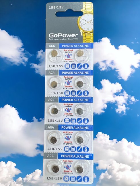 Э\п GoPower  G-4 LR626 377 BL10