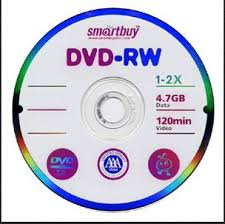 Диск Smartbuy  DVD-RW 4.7GB  4x CB-10