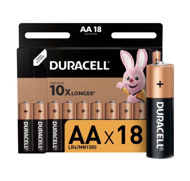 Э\п Duracell LR06 BL18 Professional (18/180) Бельгия