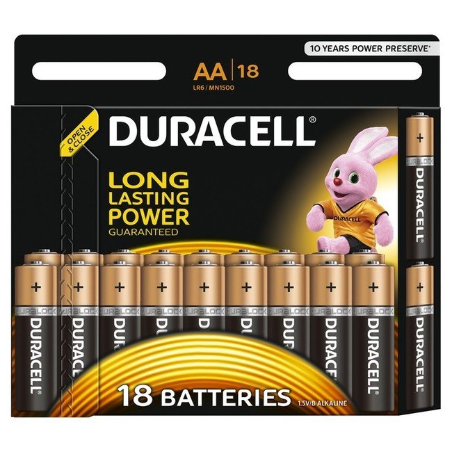 Э\п Duracell LR06 BL18 Plus (18/180)