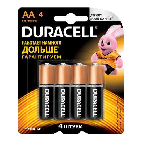 Э\п Duracell LR06 BL4 Plus (48/192)