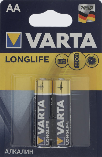 Э\п Varta Longlife LR06 BL2