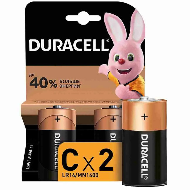 Э\п Duracell LR14 BL2