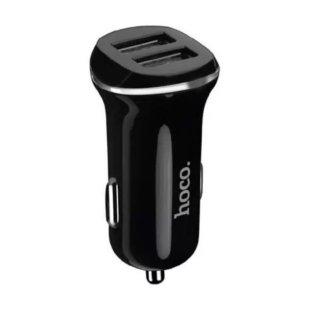 Авто з\у HOCO Z1 2USB 2100ma чёрный(автомобильная)