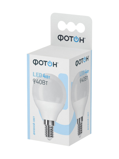 Лампа Фотон LED P45 4W E14 4000K