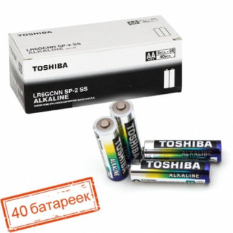 Э\п Toshiba LR06 2шт шринк(40)