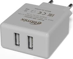 З\у RITMIX RM-2025 AC белый 2х USB