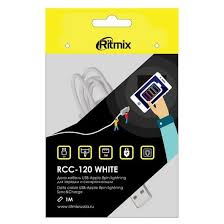 Кабель Ritmix RCC-120  8 pin белый
