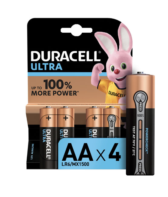 Э\п Duracell ULTRA LR06 BL4 (80)