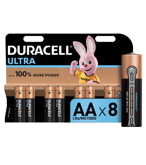 Э\п Duracell ULTRA LR06 BL8 (8/96)
