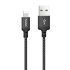 Кабель HOCO  Lightning 2м чёрный (X14)
