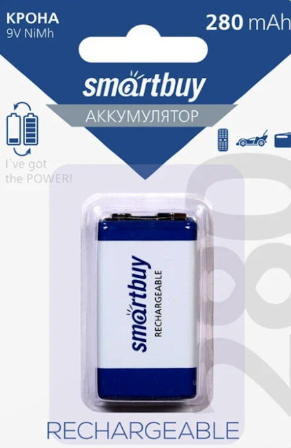 Ак-р Smartbuy 280ma BL1 крона аккумулятор
