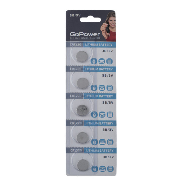 Э\п GoPower CR1220 BL5