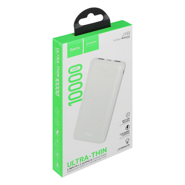 Внешний Акб Hoco J153A 10000mah бел.