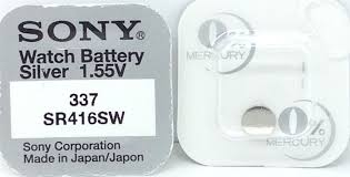 Э\п Sony (337) SR416SW BL5 слив остатков