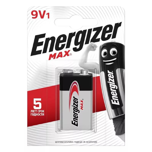 Э\п Energizer 6LR61 BL1 крона