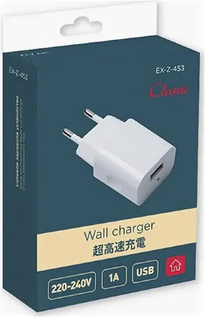 З\у Exployd 1A\1xUSB белый арт.EX-Z-453