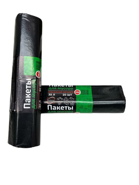 Мешки для мусора Континент 30л*20шт (20)