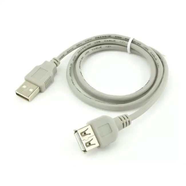 Кабель удлинитель USB 2.0 AM-AF 3метра Telecom
