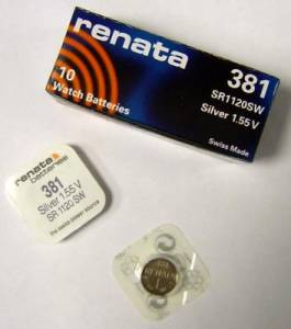 Э\п Renata G-8 R381 SR1120