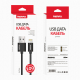 Кабель Remax  Lightning 1m UVI белый
