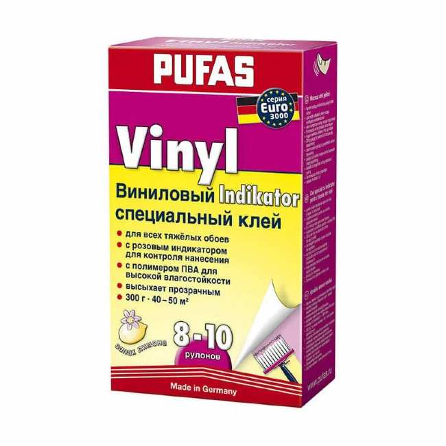 Клей для виниловых обоев Pufas