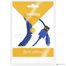 Кабель SB USB-microUSB ik-12sp blue(спираль)