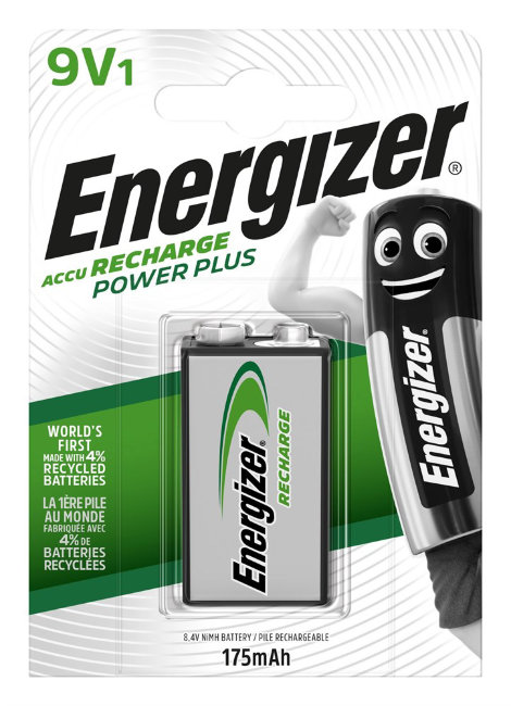 Ак-р Energizer 175ma BL1 крона