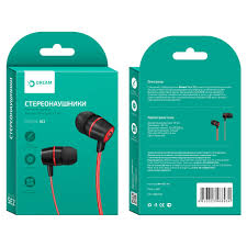 Наушники Dream DRM-SE2-06 красные