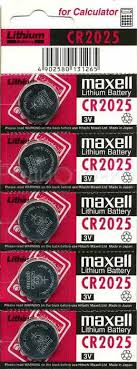 Э\п Maxell CR2025 BL5