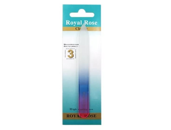 Пилка для ногтей Royal(стеклянная) 11.5см