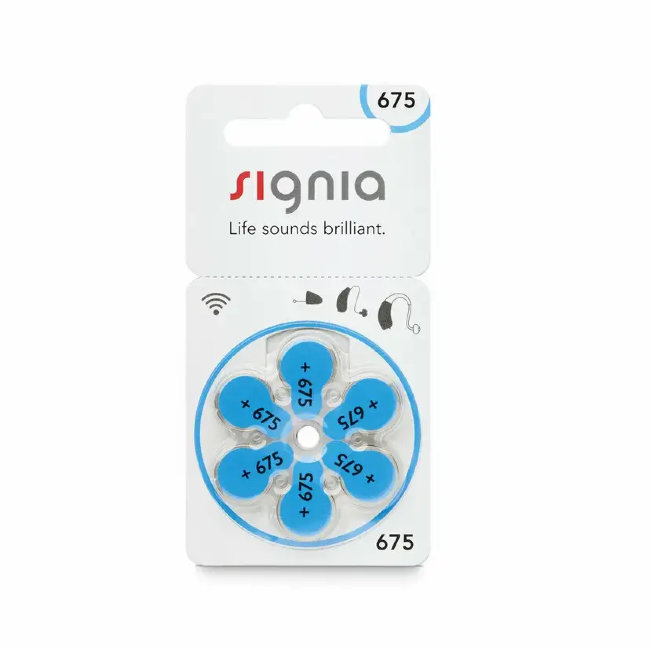 Э\п Signia ZA-675 BL6 д\слух аппар
