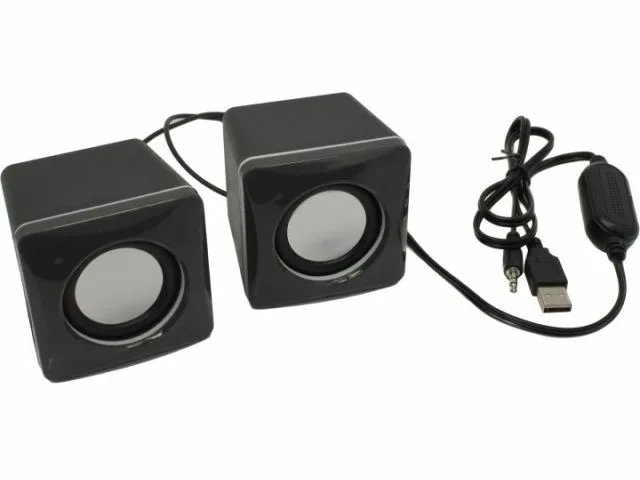 А\с Defender SPK-22 USB.2.0 5w чёрная