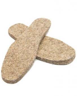 Стельки из войлока размер 42 (цена за 10 пар)