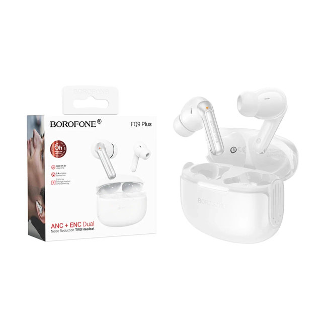Гарнитура Borofone FQ9 PLUS белый беспроводные