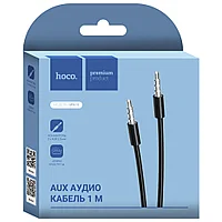 Кабель HOCO AUX UPA15 1м черный