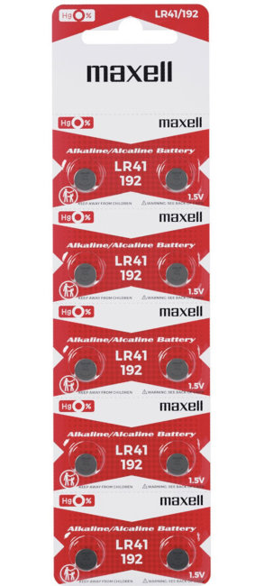 Э\п Maxell G-3 LR41 RED (красный)