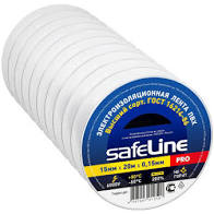 Изолента Safeline 15х20 белый