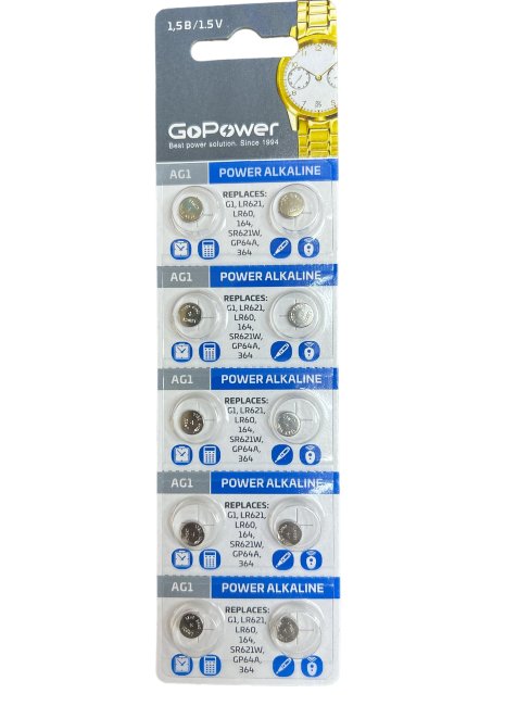Э\п GoPower  G-1 LR621 364 BL10