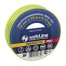 Изолента Safeline 15х20 жёлто-зеленая в полоску