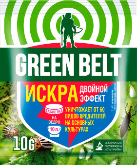 Искра таблетка от насекомых 10гр (350)