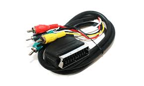 Шнур скарт*4RCA 1мет