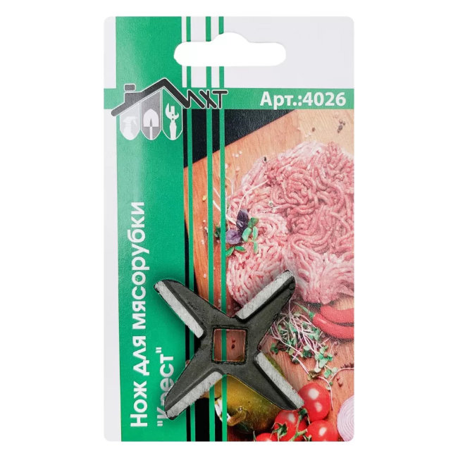 Нож для мясорубки (крест) арт.4026